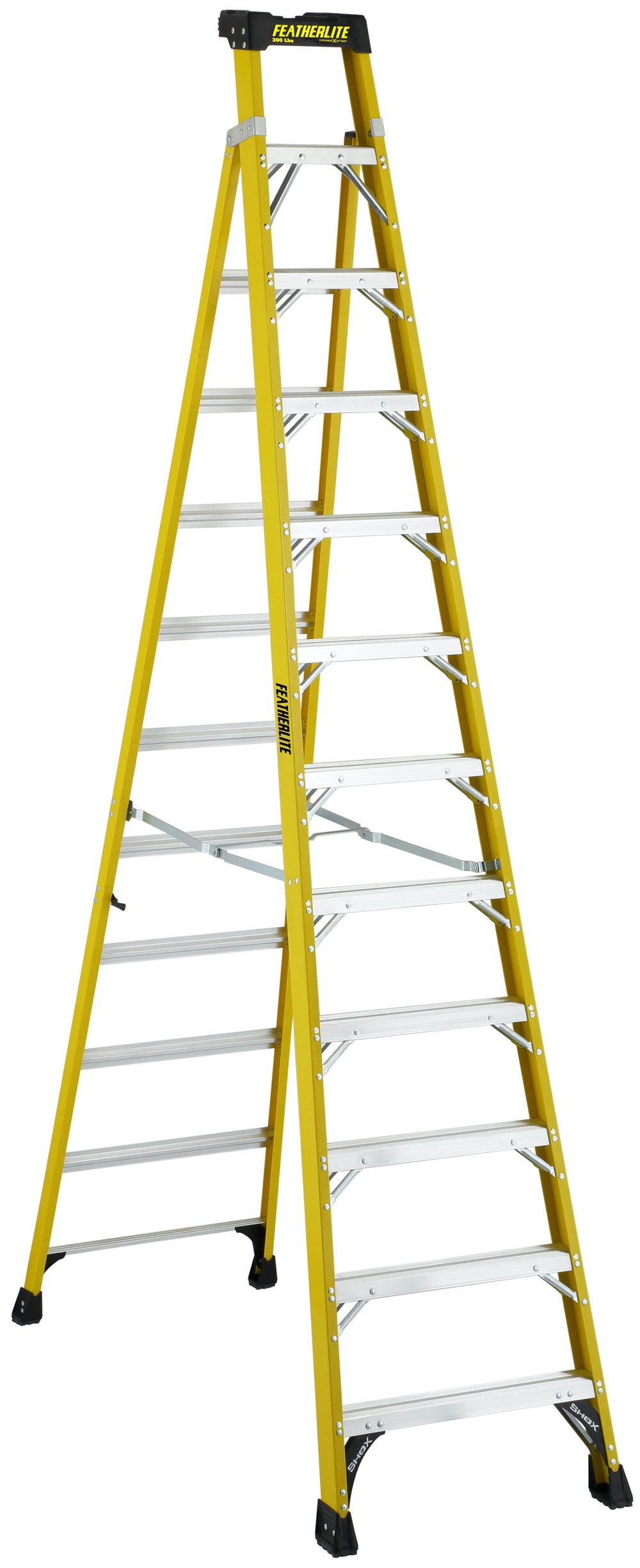 12-ft Fiberglass Cross Step Ladder Type 1a