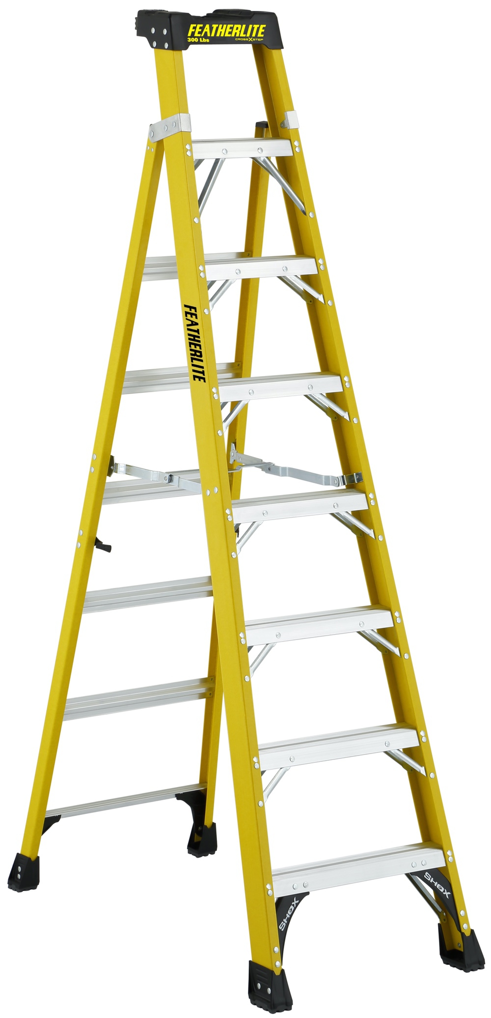 8-ft Fiberglass Cross Step Ladder Type 1a