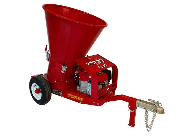 4-inch Wood / Brush Chipper 12hp Gravity Feed - Gas