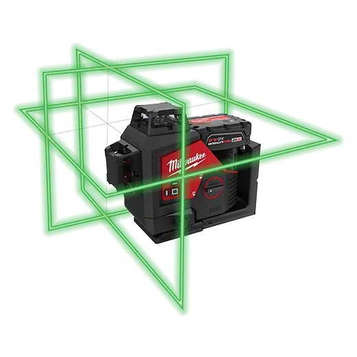 Interior Green 3-plane 360* Laser Kit