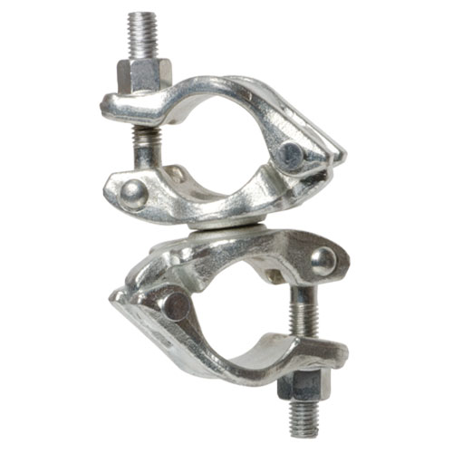 Scaffold Bolted Clamp Swivel Dual Adjustable 1.69-1.90-inch