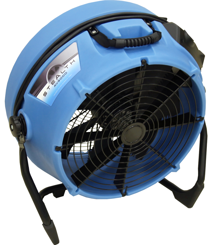 16-in Variable Speed Axial Ventilation / Drying Fan 2600cfm