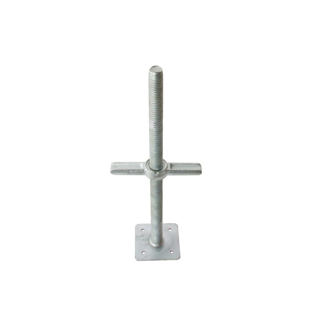 24-inch Scaffold Leveling Jack With Plate